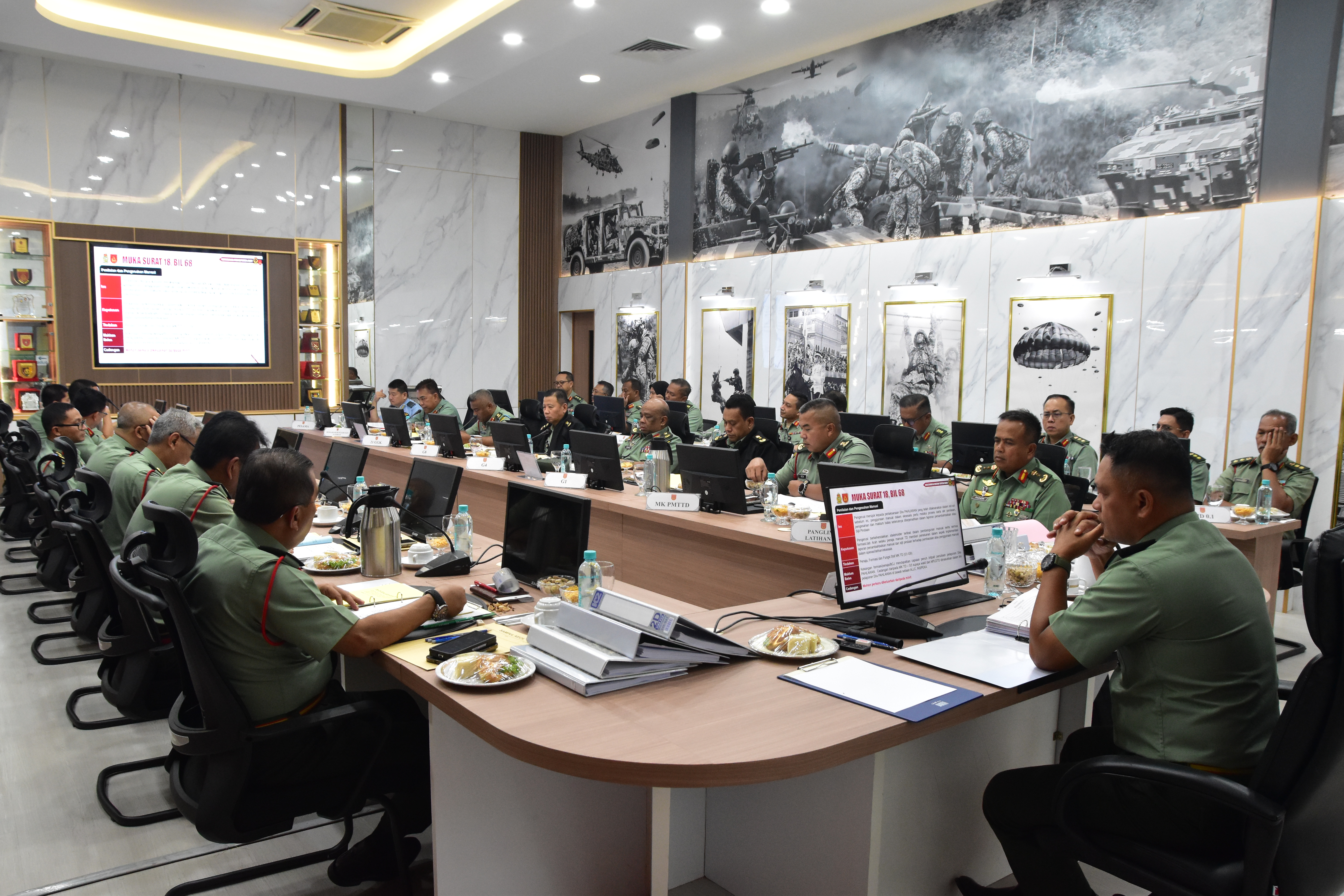 MESYUARAT JAWATANKUASA DOKTRIN TENTERA DARAT KE-102